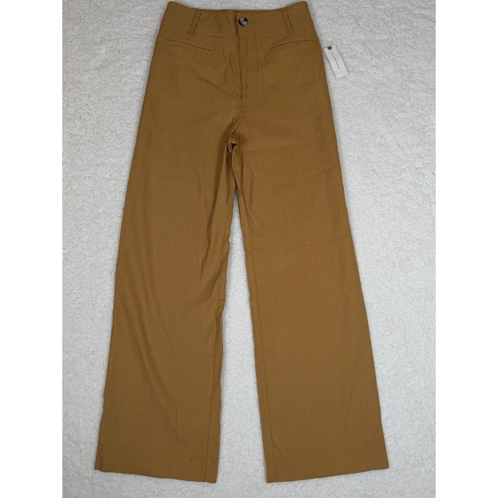 Maeve Anthropologie Sz 28 The Colette Wide Leg Pants High Rise NWT - Picture 2 of 9